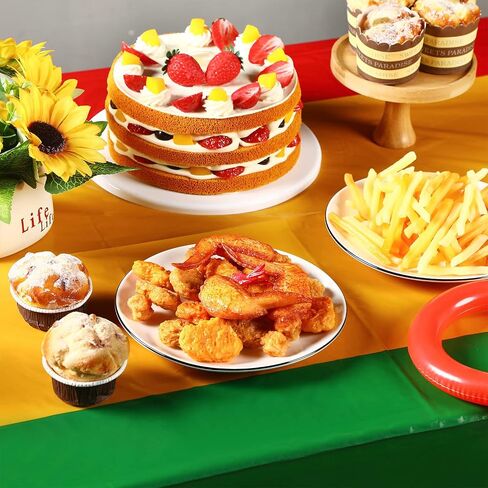 Capoda 6 Pack Juneteenth Tablecloths 108 x 54 Inch Large Happy Juneteenth Table Covers Freedom Day Table Covers June 19th African Afro American Independence Plastic Tablecloths for Juneteenth Party in Saudi Arabia