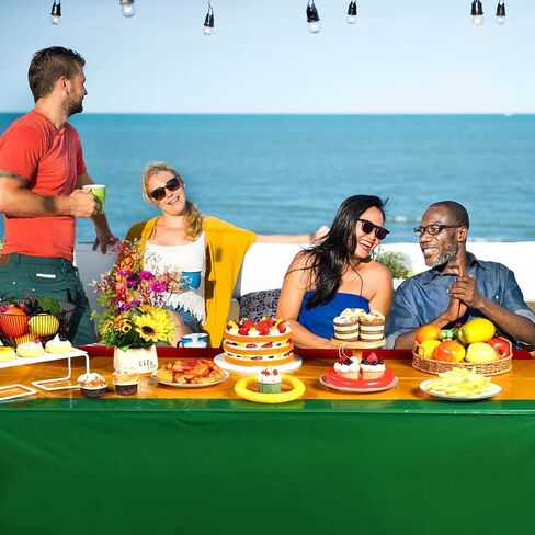 Capoda 6 Pack Juneteenth Tablecloths 108 x 54 Inch Large Happy Juneteenth Table Covers Freedom Day Table Covers June 19th African Afro American Independence Plastic Tablecloths for Juneteenth Party in Saudi Arabia