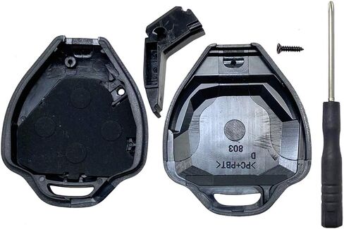 القطع غير مطلوب - 3 أزرار بديلة لغطاء حافظة المفاتيح يناسب Toyota Scion TC RAV4 2008-2013 Avalon / 2007-2011 Camry / 2008-2013 Corolla / 2009-2014 Venza Key Cover in Kuwait
