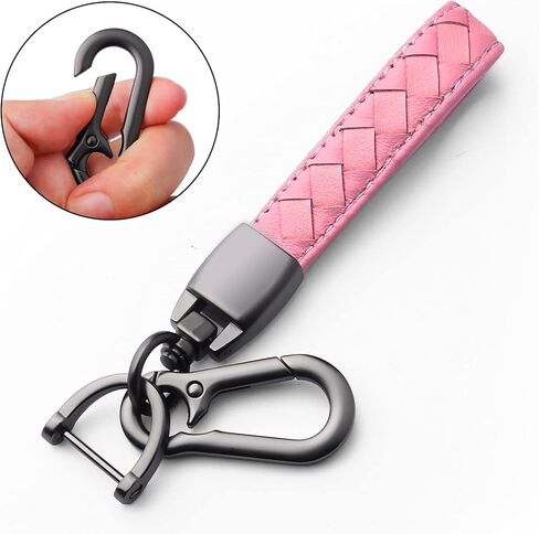 Sindeda for Jeep Key fob Cover with Leather Keychain Soft TPU Full Cover Protection,for Jeep Grand Cherokee Renegade Chrysler 200 300 Dodge RAM Durango Challenger Dart Fiat Key Fob Shell (Red) in Kuwait