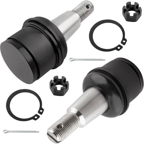 4Pcs Front Suspension Upper & Lower Ball Joints Left Driver & Right Passenger Fit For Ford E-150 E-250 Econoline E-350 E-450 Econoline/Club Wagon/Super Duty Replace# K80196 K80197 in Saudi Arabia