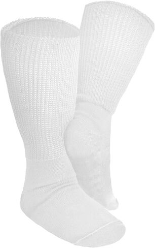Lemon Hero Unisex Thigh High Compression Socks – Circulation Support Stockings with Graduated Pressure, 20-30 mmHg in Saudi Arabia