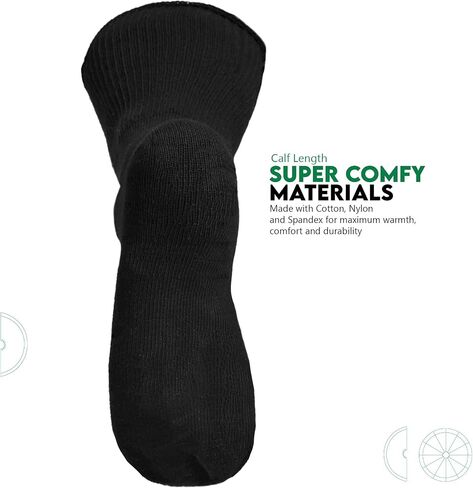 Lemon Hero Unisex Thigh High Compression Socks – Circulation Support Stockings with Graduated Pressure, 20-30 mmHg in Saudi Arabia