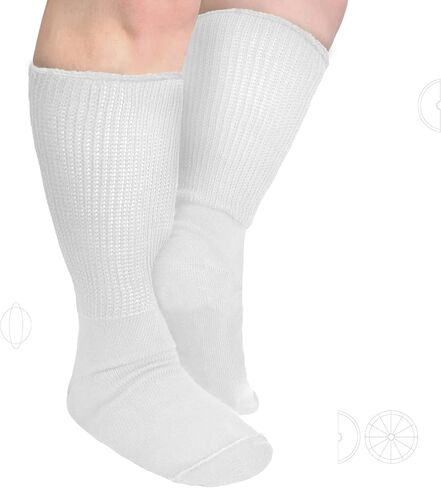 Lemon Hero Unisex Thigh High Compression Socks – Circulation Support Stockings with Graduated Pressure, 20-30 mmHg in Saudi Arabia