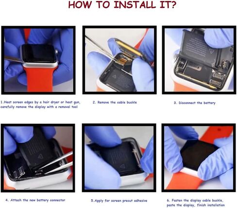 A1579 Battery for Apple Watch Series 1 42mm A1554 A1803 7000 in Kuwait