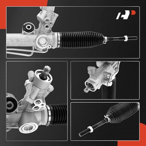 A-Premium - حامل وترس توجيه هيدروليكي متوافق مع Mercedes-Benz E320 2003-2009، E350 2006-2009، E500 2003-2006، E55 AMG 2003-2005، CLS63 AMG 2007-2011، استبدال # 2114601800 in Kuwait