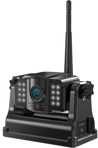 [Works with ACT501 Only] eRapta Magnetic Wireless Backup Camera 1080P, Night Vision, IP69K Waterproof 9600mAh Rechargeable Camera System Extra Camera Only for ACT501 System ACT501(T) in Saudi Arabia