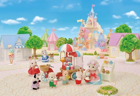 Calico Critters Popcorn Trike, Dollhouse Playset with Figure and Accessories in Kuwait