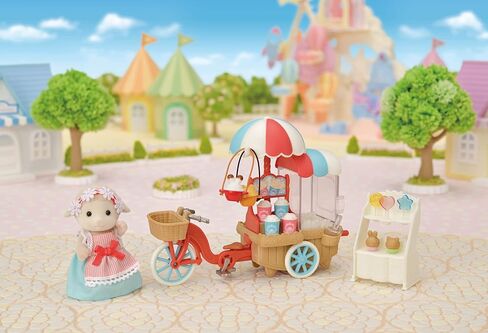Calico Critters Popcorn Trike, Dollhouse Playset with Figure and Accessories in Kuwait