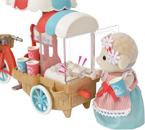 Calico Critters Popcorn Trike, Dollhouse Playset with Figure and Accessories in Kuwait