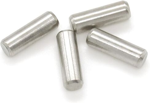 50 Pcs Stainless Steel Shelves Dowel Pins, Dowel Pin Hardware Shelf Support Pegs Pin Fastener (5mm x 15mm) in Saudi Arabia