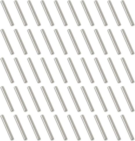 50 Pcs Stainless Steel Shelves Dowel Pins, Dowel Pin Hardware Shelf Support Pegs Pin Fastener (5mm x 15mm) in Saudi Arabia