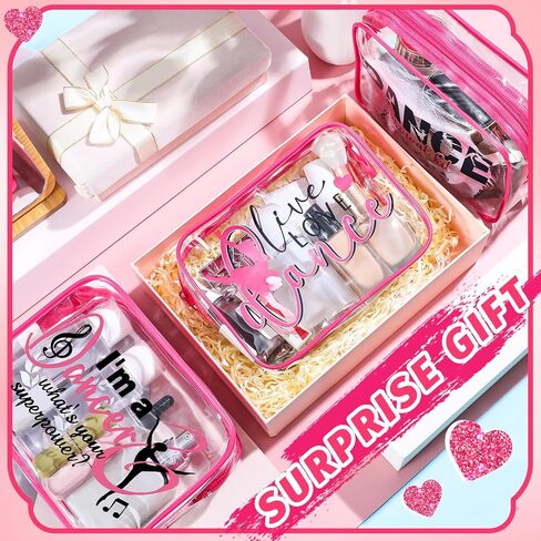 Cunno Clear Makeup Bags Survival Kit Cosmetic Bags for Beach Cruise Swim Nurse Teacher Dance Cheer Gift Summer PVC Waterproof Travel Toiletry Handbags Purses Organizer (Teacher) in Saudi Arabia