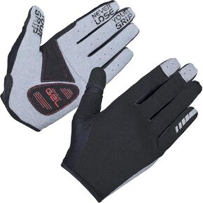 GripGrab Shark Cycling Gloves Gel-Padded Fullfinger Mountain Gravel Bike Gloves Long Finger Bicycle Gloves
