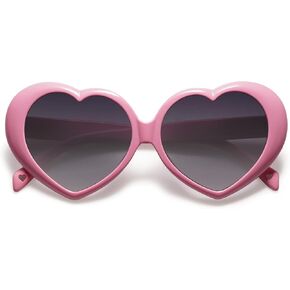SOJOS Sunglasses Womens Heart Shaped Sunglasses Vintage Retro Glasses SJ2252