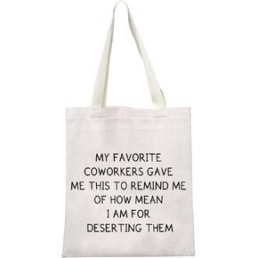 GJTIM Coworker Moving Away Gift for Work Friend Leaving Gift for Coworker Goodbye Farewell Gift Retirement Gift Work Bestie Makeup Bag (Favorite Coworkers Bag) in Kuwait