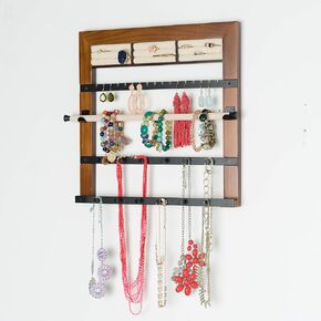 Hives and Honey True Jewelry Hanger, White