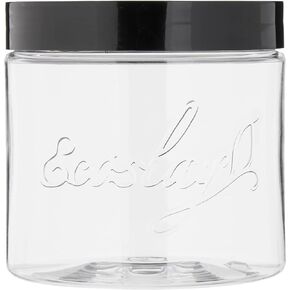 Ecoslay Wide Mouth Jar and Lid (Mason Jar with Pump)