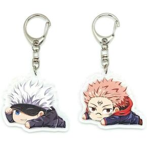 EBTY DREAMS Inc. - Set of 2 Jujutsu Kaisen Acrylic Keychain Sukuna Ryoumen, Satoru Gojou v2