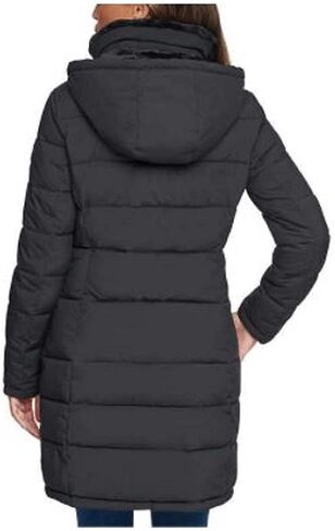 Andrew Marc Ladies' Long Stretch Parka (Black in Saudi Arabia