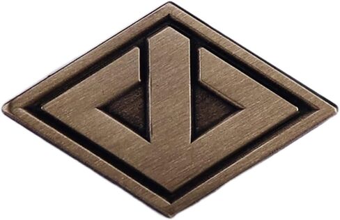 Japan Japanese Yamaguchigumi Yamaguchi-Gumi Yamabishi Daimon Yakuza Crest Sigil 1.1" Enamel Pin Badge in Saudi Arabia