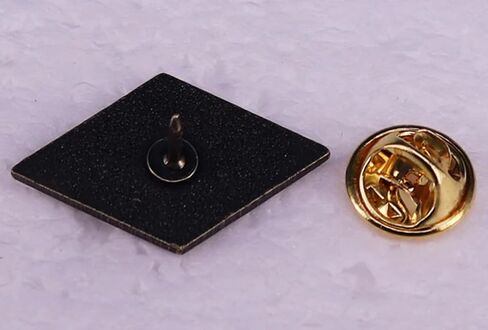 Japan Japanese Yamaguchigumi Yamaguchi-Gumi Yamabishi Daimon Yakuza Crest Sigil 1.1" Enamel Pin Badge in Saudi Arabia