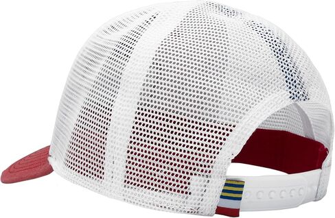 قبعة سائق الشاحنة Chambray للرجال من Guy Harvey، رقعة حمراء/بيلفيش in Kuwait