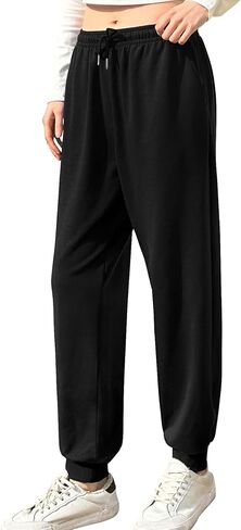 Annenmy Womens Sweatpants with Pockets Womens Loose Jogger Sweatpants Drawstring Casual Sweatpants for Womens in Saudi Arabia