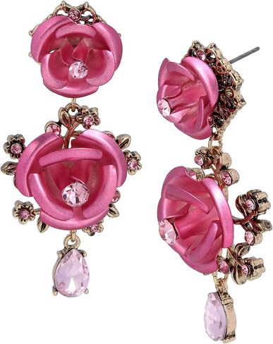 Rose Drop Earrings in Saudi Arabia