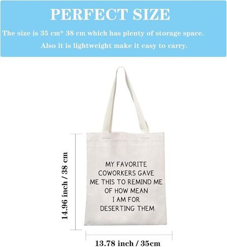 GJTIM Coworker Moving Away Gift for Work Friend Leaving Gift for Coworker Goodbye Farewell Gift Retirement Gift Work Bestie Makeup Bag (Favorite Coworkers Bag) in Kuwait