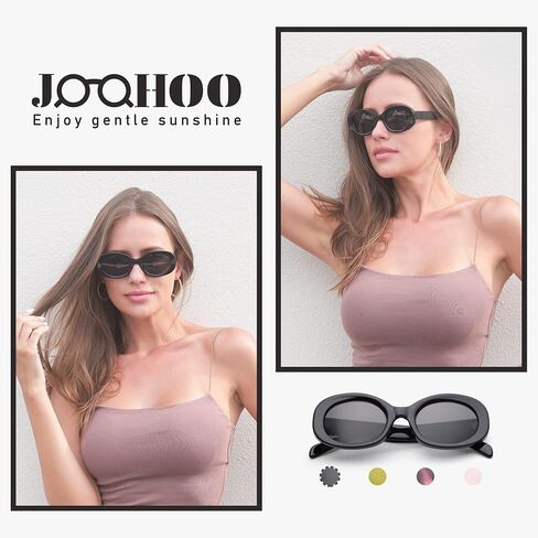 نظارات شمسية بيضاوية Y2K للنساء مستقطبة للحماية من الأشعة فوق البنفسجية كلاسيكية Gafas De Sol Lrest De Sol... in Saudi Arabia