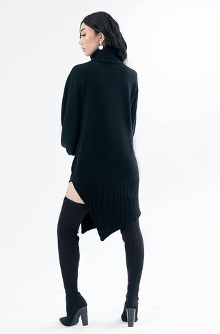 Pantora Women's Sabrina Asymmetrical Sweater Dress in Saudi Arabia