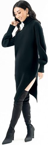 Pantora Women's Sabrina Asymmetrical Sweater Dress in Saudi Arabia