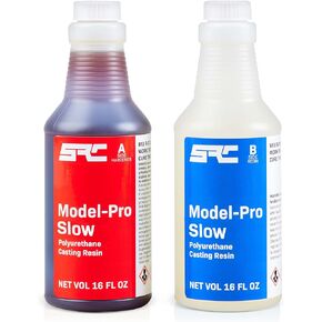 Specialty Resin & Chemical Model-Pro Off White Slow (32 oz) | 2-Part Polyurethane Casting Resin Kit | Resin and Hardener Craft Resin | for Prototypes, Figurines, Art Resin Crafts, and More