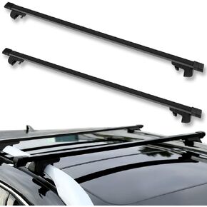 OCPTY Roof Rack Cargobar Carrier for Jeep Grand for Cherokee 1999-2004,for Jeep Patriot 2007-2011 Rooftop Luggage Crossbars - Fits Side Rails Models ONLY