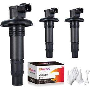 Pack of 3 Ignition Coil Pack Compatible with SeaDoo GTX RXT RXP GTI GTS GTR Wake 130 155 185 215 255 260 HP All 4-TEC Models Replaces 296000307 420664020 290664020