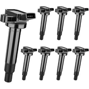 DWVO Ignition Coil Pack Compatible for 1998-2009 Toyota 4Runner Tundra Sequoia Land Cruiser, 1998-2010 Lexus GS430 SC430 LS430 GX470 LX470, V8 4.3L 4.7L