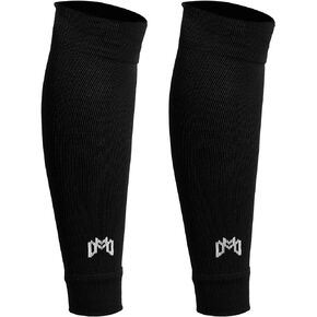 Pre Cut Soccer Sock Sleeves, Companion for Soccer Grip Socks, Securely Holds Shin Guards, Compression Leg Warmer