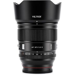 عدسة VILTROX 27 مم f/1.2 E Mount، عدسة APS-C Prime للتركيز التلقائي لكاميرا Sony E-Mount عديمة المرآة a7R a7IV a7RIII a7RIV a7RV A1 FX3 ZVE1 A7CII a6000 a6400 a6600 a6700 ZV-E10 FX30