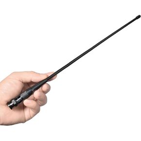 771N Antenna, GMRS 462-467Mhz 14.5inches Whip Antenna, BNC-Male Connector for ICOM IC-V8 IC-V80 IC-V82 IC-U82 IC-W32 Two Way Radio Walkie-Talkie