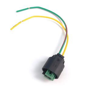Air Temperature Sensor Connector 2000-2017 for Benz A B C E S CLS CL GLA GLC GLE GLK GLS GL G ML R SLC SLK SLS SL All Full Series Replacement Number# 61138365340 61132359999 968405-1