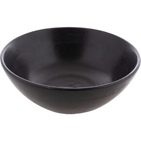 Karma Gifts, BLACK WOODEN BOWL, LARGE
