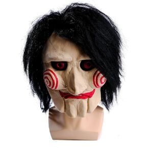 Wellin International Saw Billy The Puppet Mask , Scary Halloween Clown Latex Party Masquerade Props in Kuwait