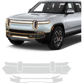for 2021-2023 Rivian R1T Clear Car Pre-Cut Paint Protective Film PPF Self Adhesive Rainproof Waterproof HD Scratch Exterior Accessories