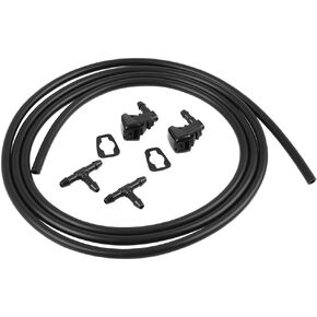uxcell Car Front Windshield Washer Nozzles Kit 55372143 for Jeep Grand Cherokee 2011 2012 2013 2015 2016 2017