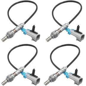 4PCS Upstream and Downstream Oxygen Sensor Replacement for Chevrolet Silverado Tahoe GMC Sierra 1500 Yukon XL 1500 Cadillac V8 5.3L