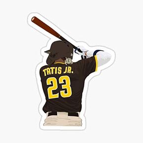 Fernando Tatís Jr. 23 Sticker - Sticker Graphic - Waterproof - Fade Resistant Die Cut
