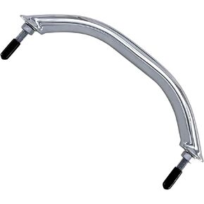 ISURE MARINE Boat 316 Stainless Steel 8-3/4'' Boat Polished Grab Handle Oval Tube Grab Bar Handrail for Marine Yacht RV
