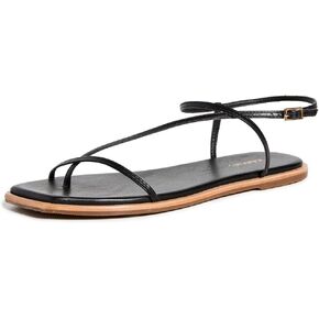 KAANAS Women's Alayta Square Toe Naked Sandals