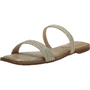 Jewel Badgley Mischka Helena Flat Summer Sandal